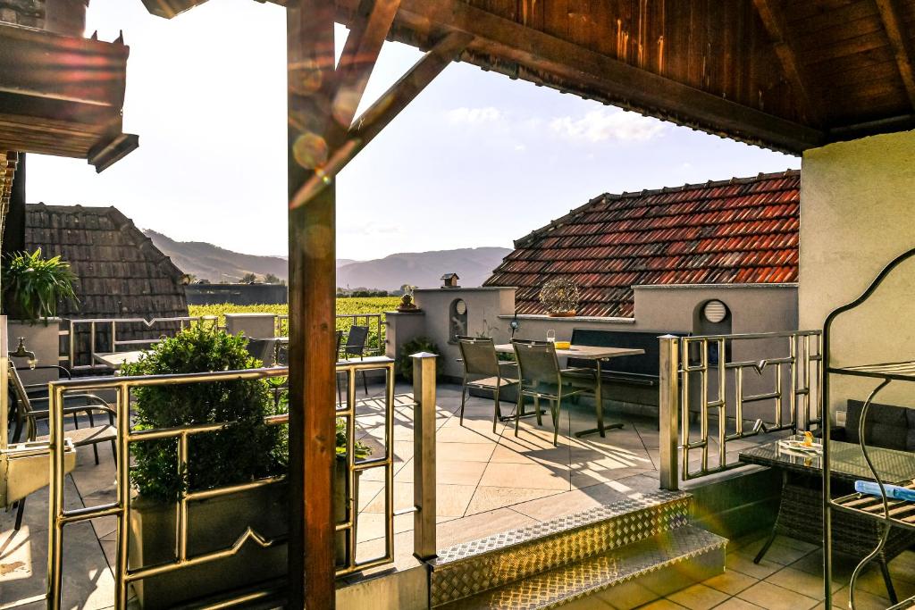 Nespecifikovaný výhled na hory nebo výhled na hory při pohledu z apartmánu