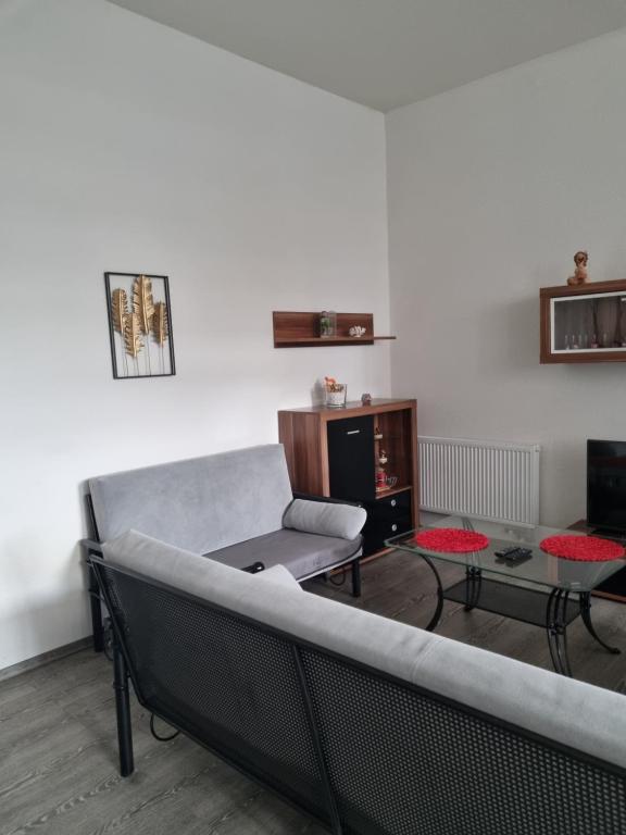 Posezení v ubytování Apartmán Ambrak č.1