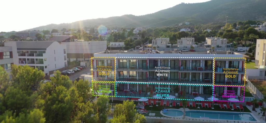 Nespecifikovaný výhled na hory nebo výhled na hory při pohledu z apartmánu