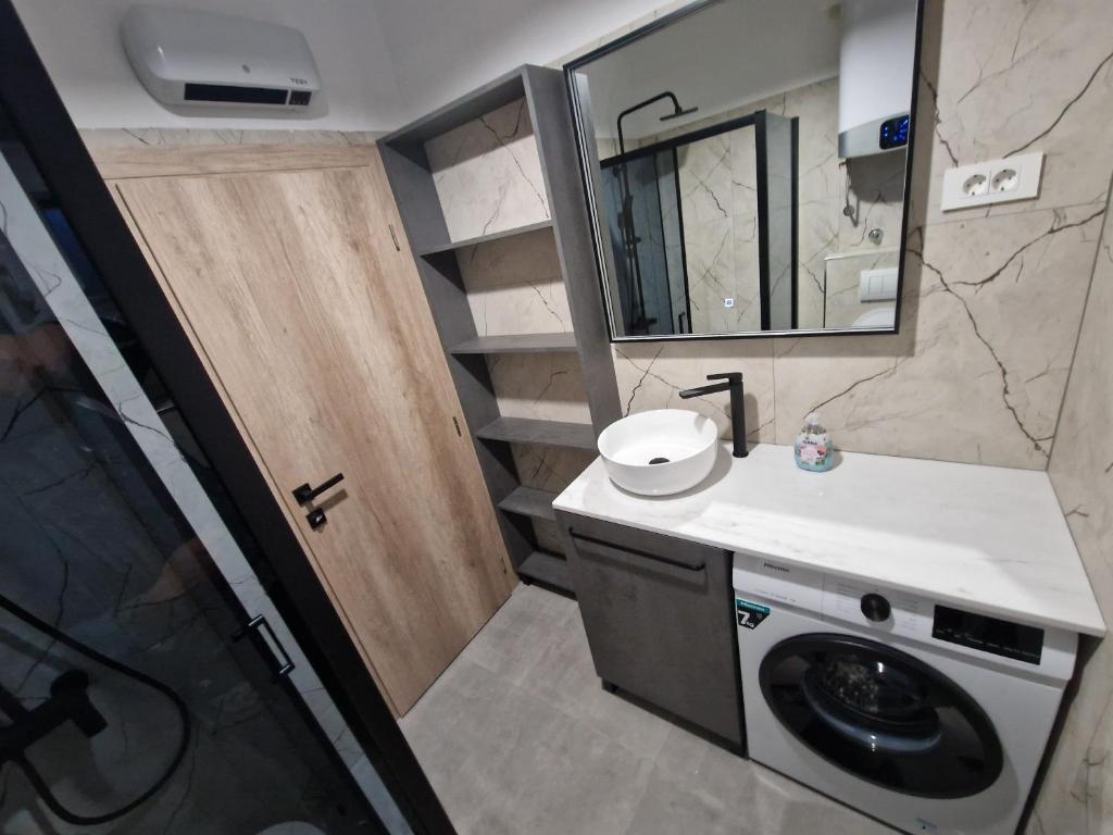 Kúpeľňa v ubytovaní Apartment Lisarica