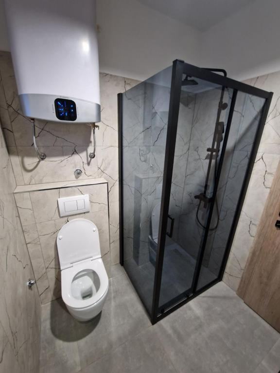 Kúpeľňa v ubytovaní Apartment Lisarica
