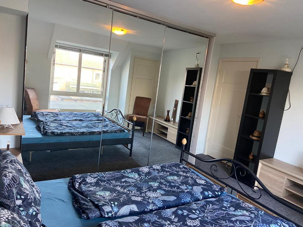 Postel nebo postele na pokoji v ubytování Appartement Twins