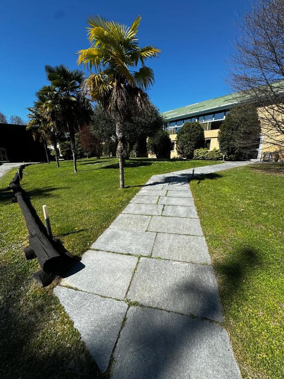 Jardí fora de Parco Hotel Sassi
