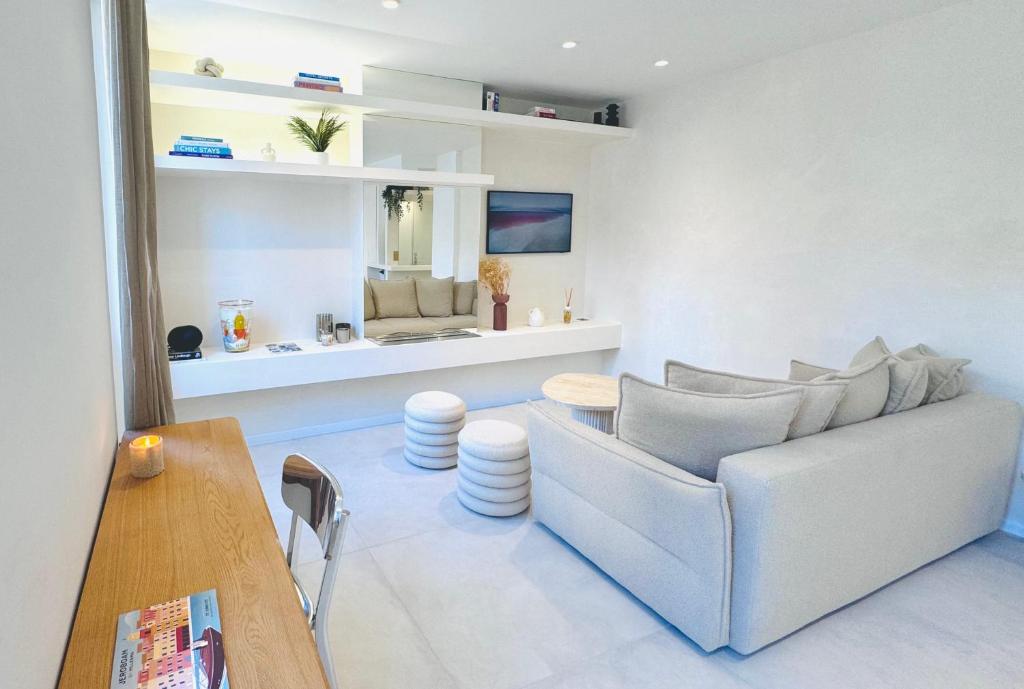 Χώρος καθιστικού στο Saint-Tropez Hypercentre