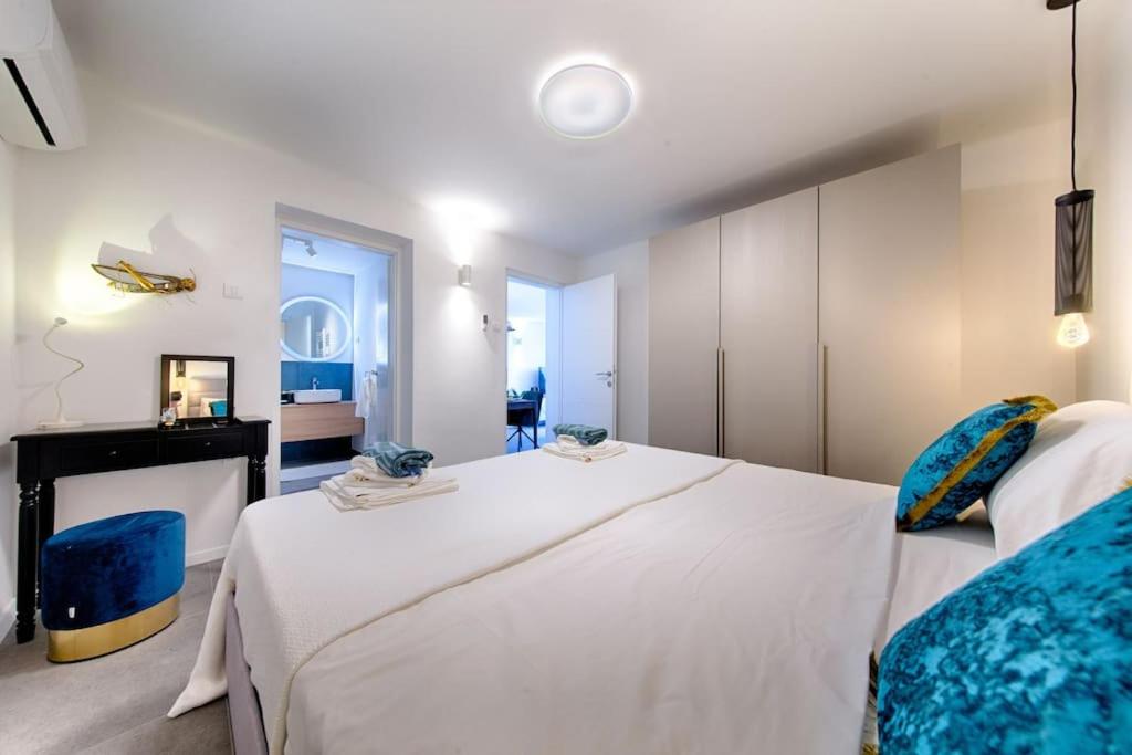 Postel nebo postele na pokoji v ubytování Apartment Marija