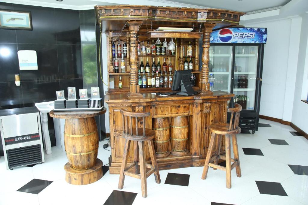 Lounge nebo bar v ubytování Hotel East Lagoon