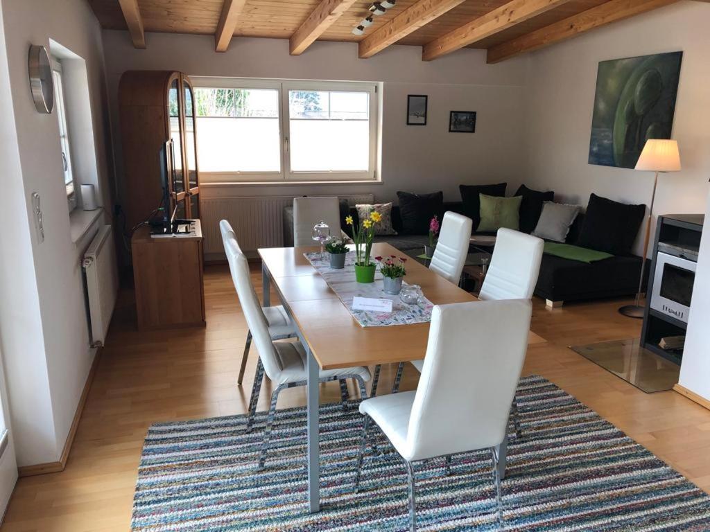 Posezení v ubytování Ferienwohnung Mader