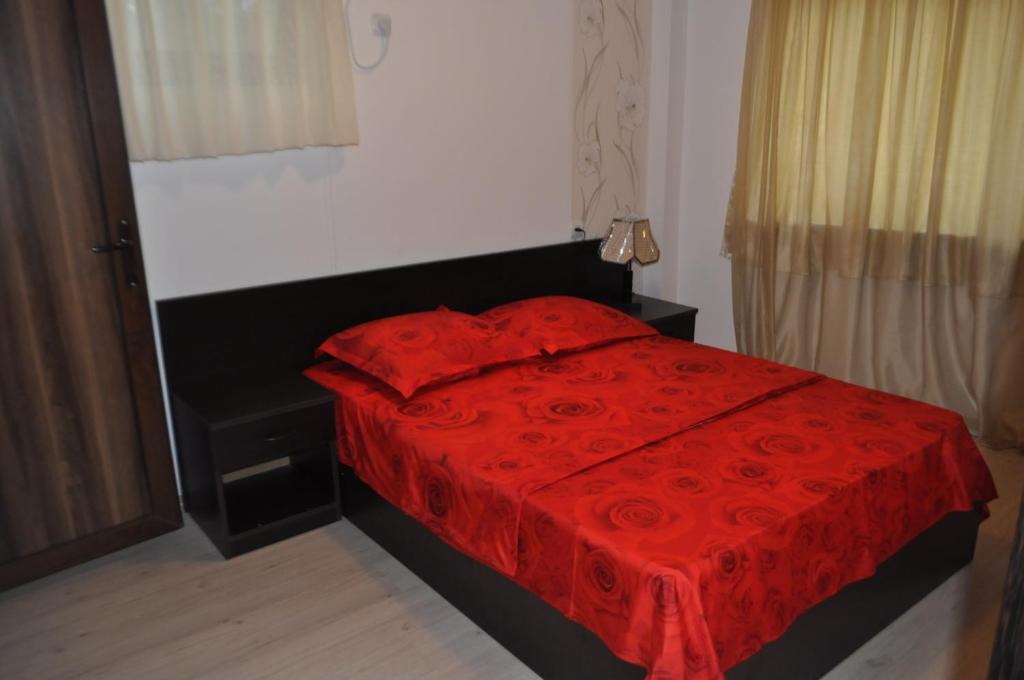 Postel nebo postele na pokoji v ubytování Guest House Mtskheta