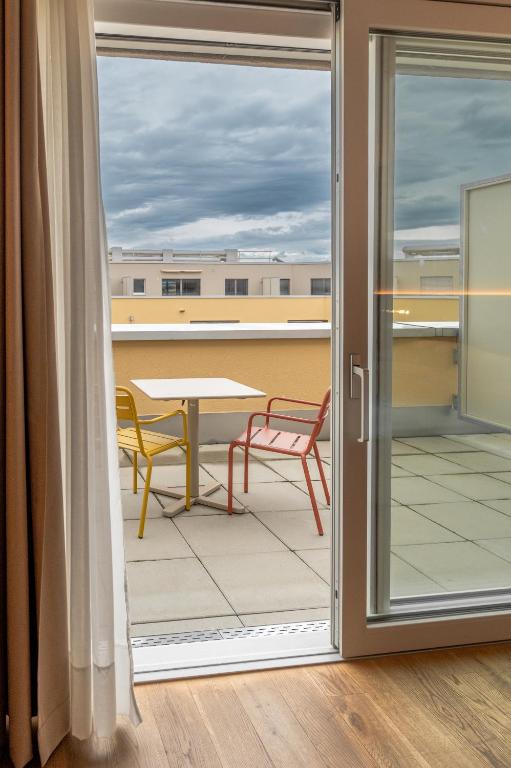 Balkón nebo terasa v ubytování Los Lorentes Hotel Bern City