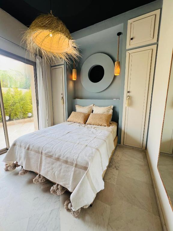 Postel nebo postele na pokoji v ubytování Smala Beldi Guest House