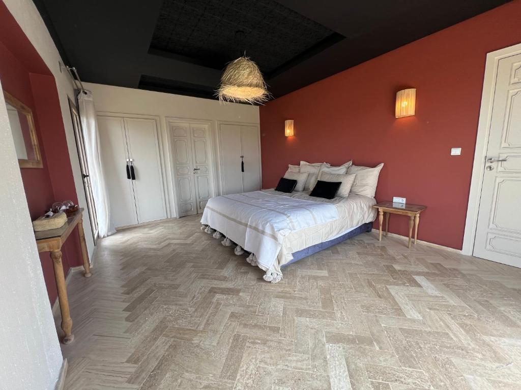 Postel nebo postele na pokoji v ubytování Smala Beldi Guest House