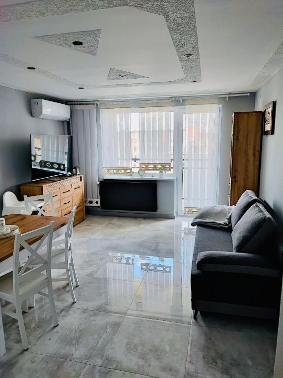 Χώρος καθιστικού στο Apartament Kościuszko