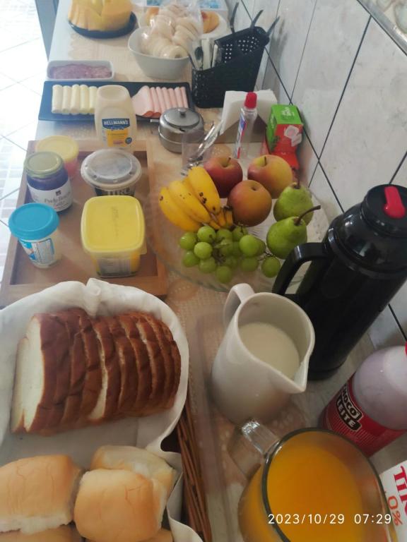Kitnet OKTOBERFEST 투숙객을 위한 아침식사 옵션