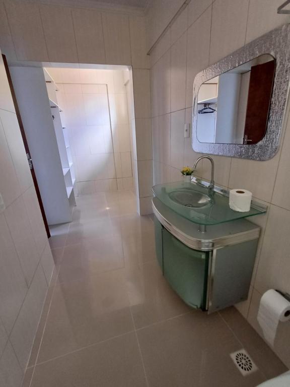 Ένα μπάνιο στο Suíte Atlântica com banheira de hidromassagem