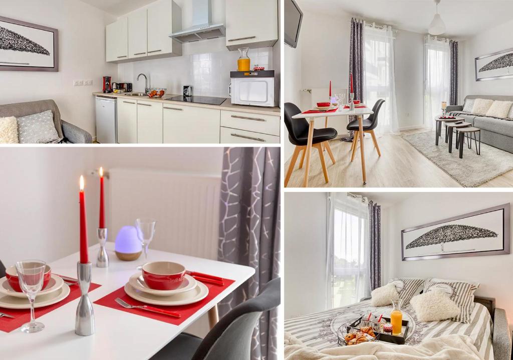 Bulle de Tranquillité à Villeneuve la Garenne - Apartamento De Una Habitación