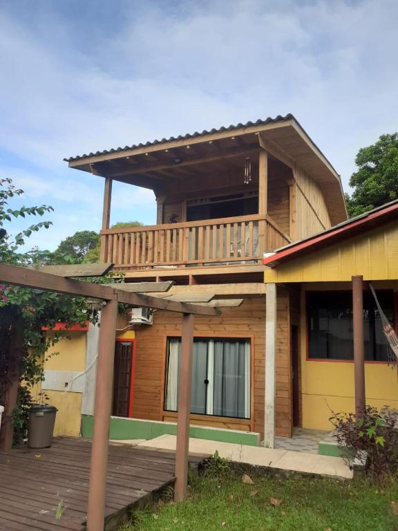 O edifício em que a pousada se localiza