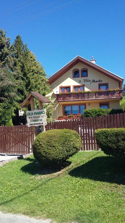 Zahrada ubytování Vila Marko