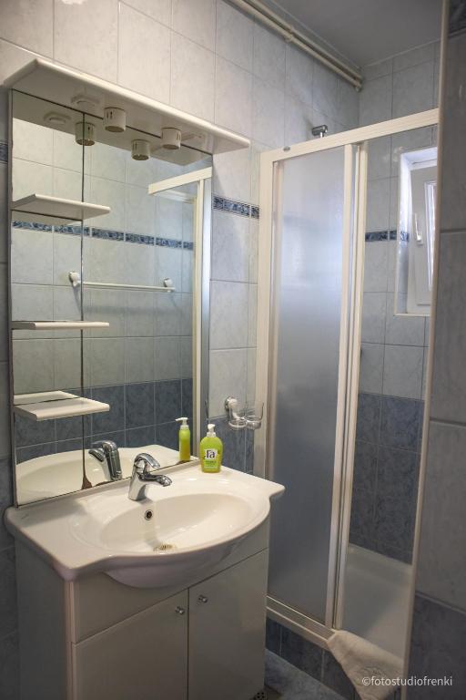 Koupelna v ubytování Guesthouse Marija II