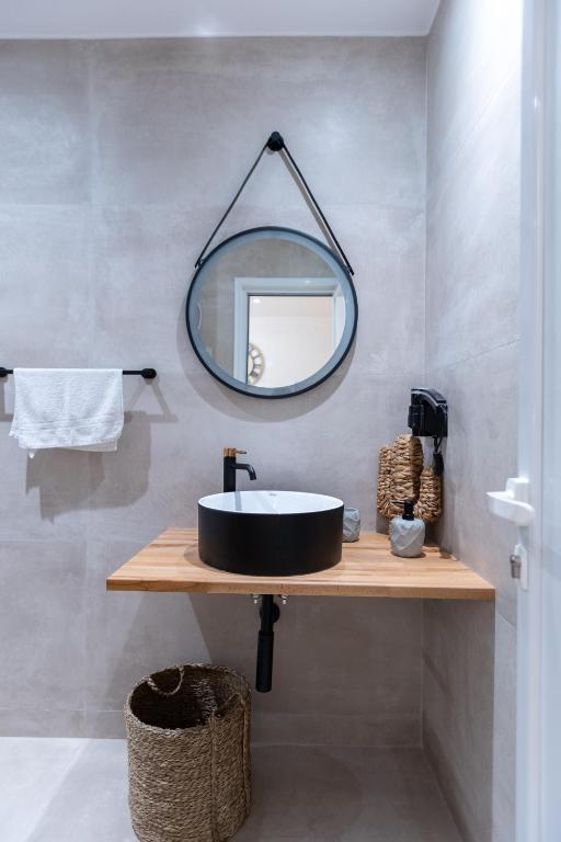 Koupelna v ubytování Boho Central Apartment