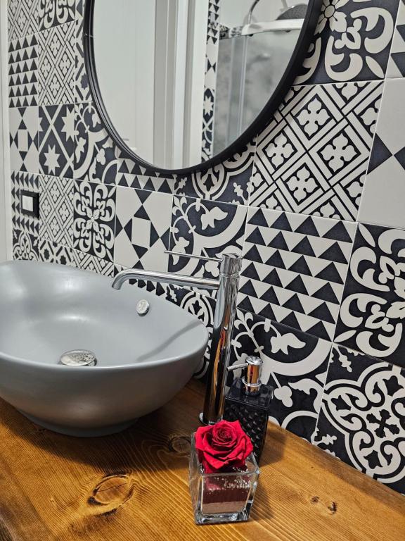 Koupelna v ubytování B&b Ètoile Salento