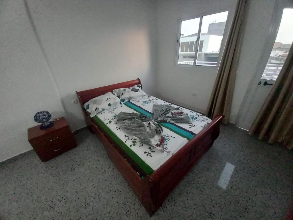 Postel nebo postele na pokoji v ubytování Casa Herminia