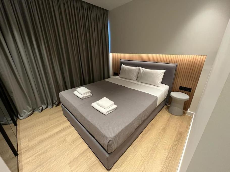 Krevet ili kreveti u jedinici u okviru objekta BlueMotion - TwinBedroom Ν2
