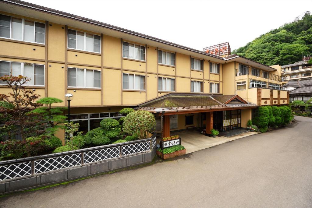 Budova, kde se ryokan nachází