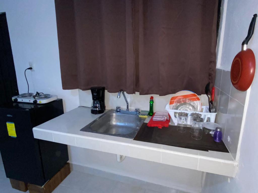 Küche/Küchenzeile in der Unterkunft ESTUDIO VACACIONAL