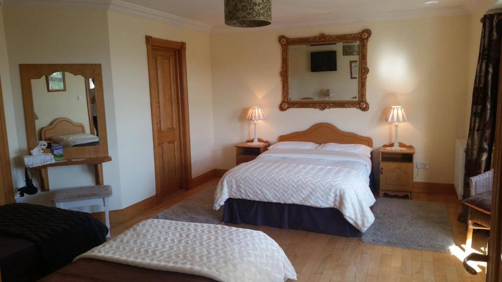 Postel nebo postele na pokoji v ubytování Caldra B&B