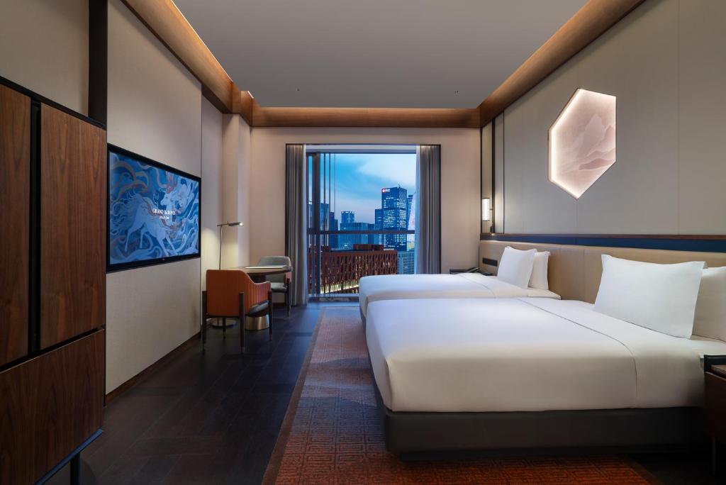 Grand Barony Jinan CBD - Luxe Tweelingzaal
