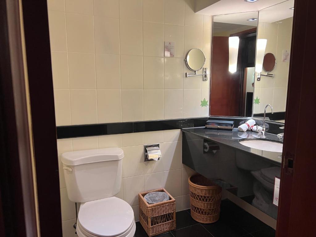 Koupelna v ubytování Baolong Hotel Shanghai