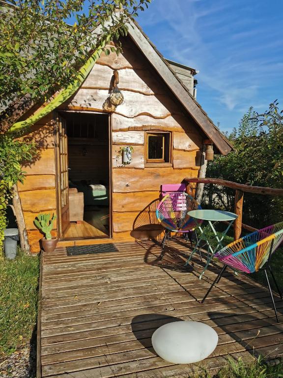 La bulle des champs - 小木屋