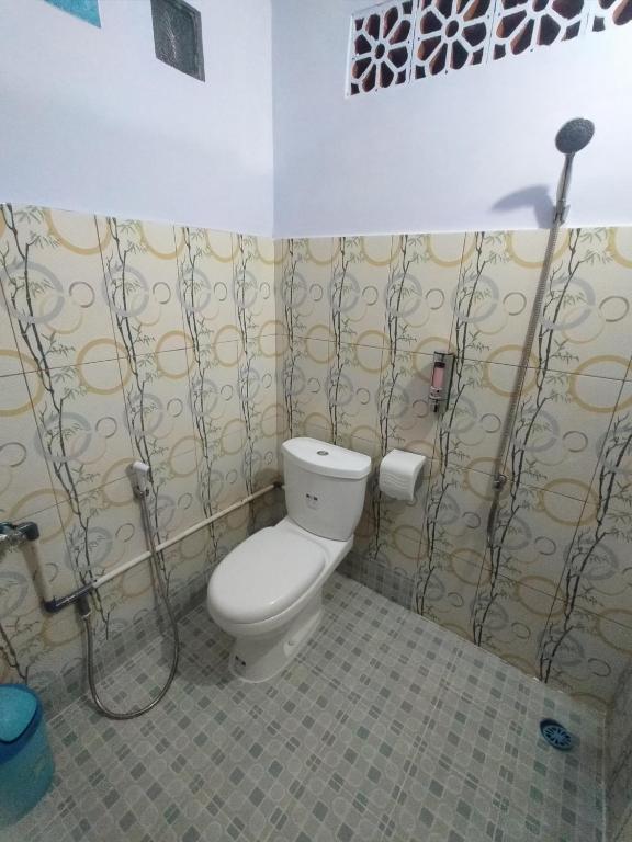 Koupelna v ubytování Homestay RnJ