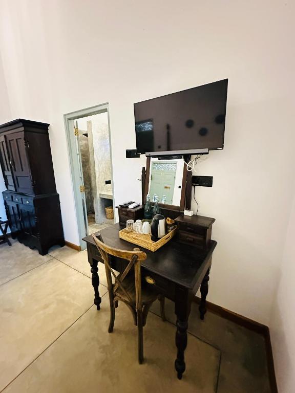 TV a/nebo společenská místnost v ubytování Moi Talpe by DBI
