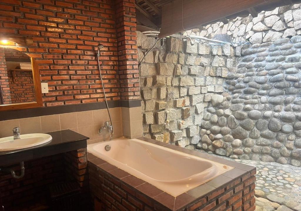 Koupelna v ubytování Wild Beach Boutique Resort