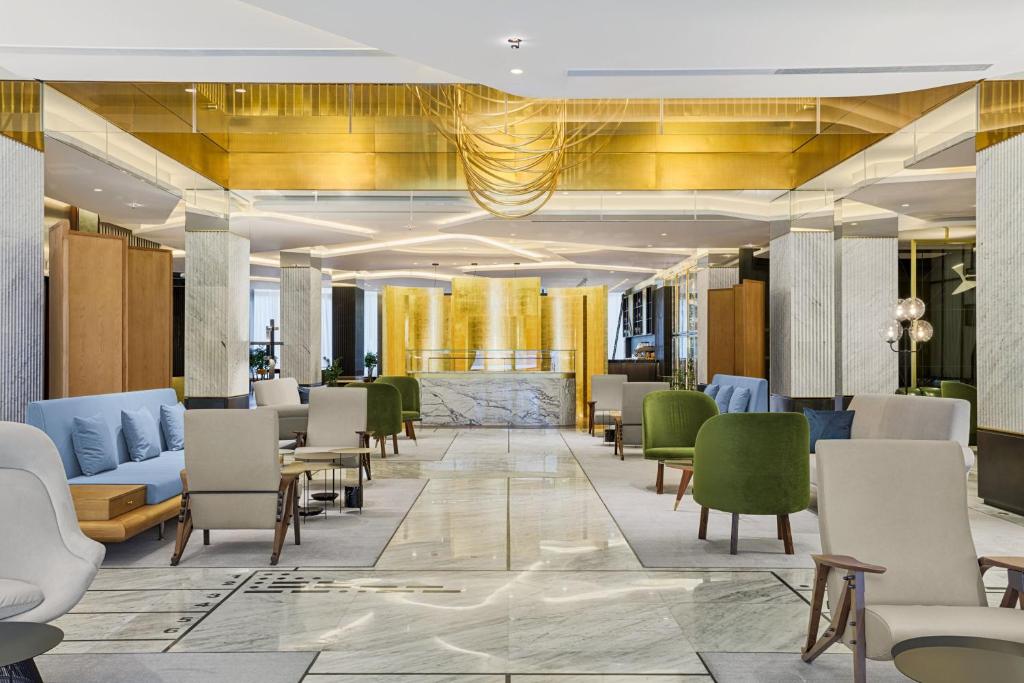 Posezení v ubytování Le Meridien Batumi