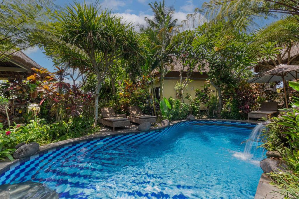 Bazén v ubytování Gopala Villa Ubud nebo v jeho okolí