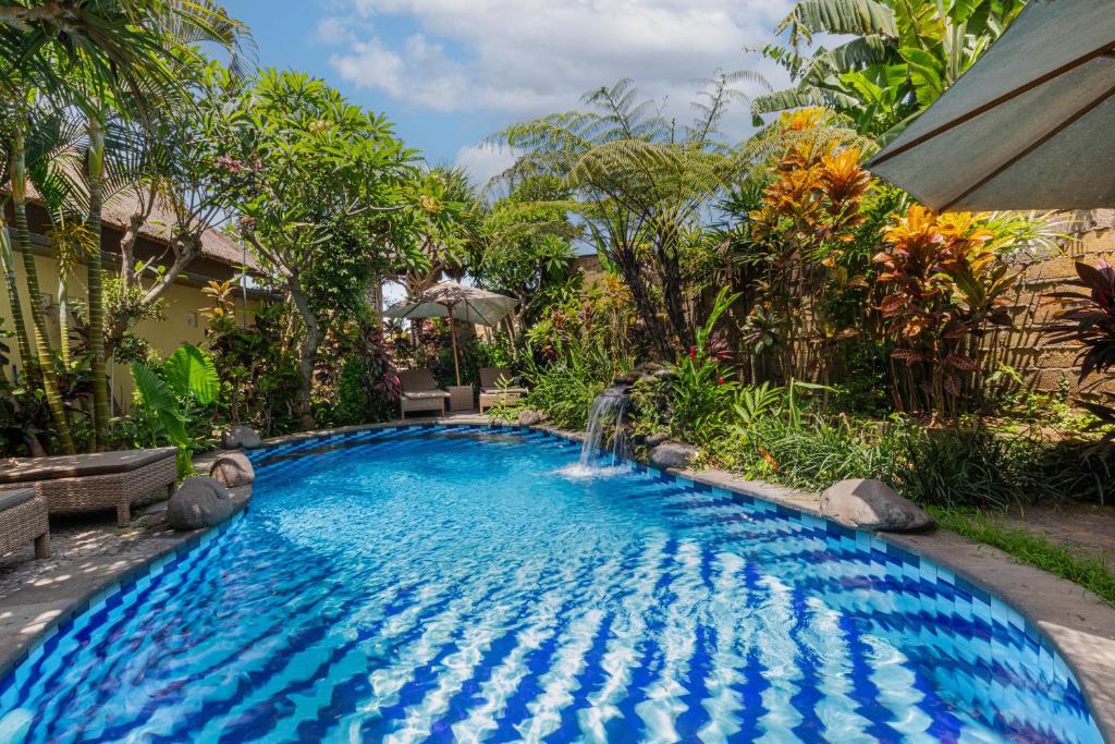 Bazén v ubytování Gopala Villa Ubud nebo v jeho okolí