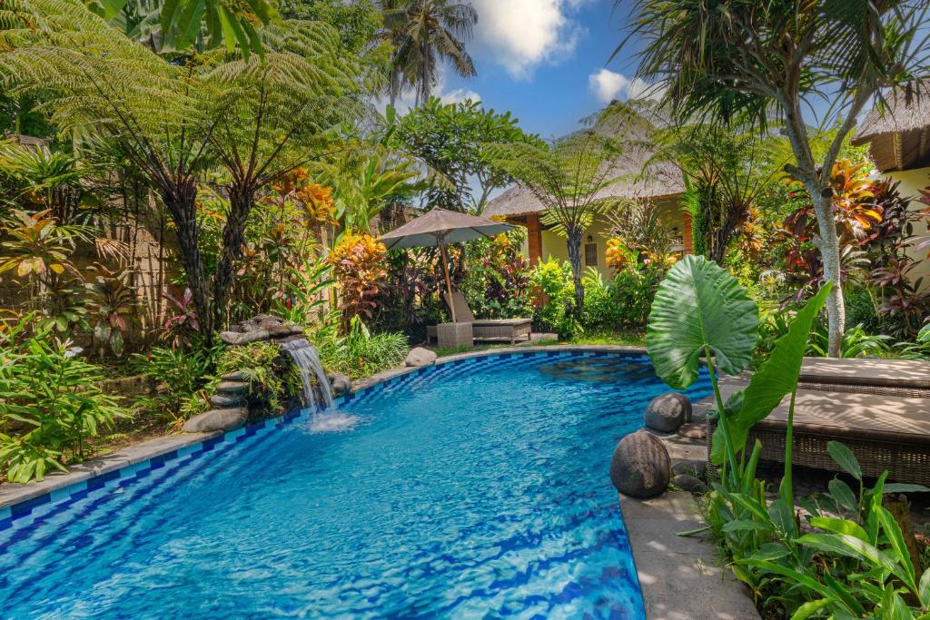 Bazén v ubytování Gopala Villa Ubud nebo v jeho okolí