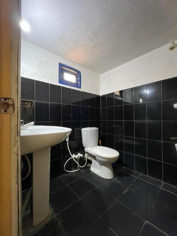 Koupelna v ubytování araliya villa