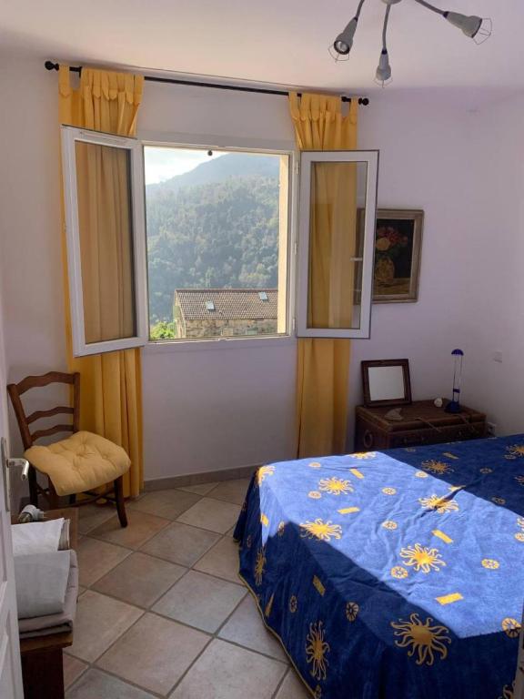 Posteľ alebo postele v izbe v ubytovaní Maison entre terre et mer Vue sur mer Grande terrasse