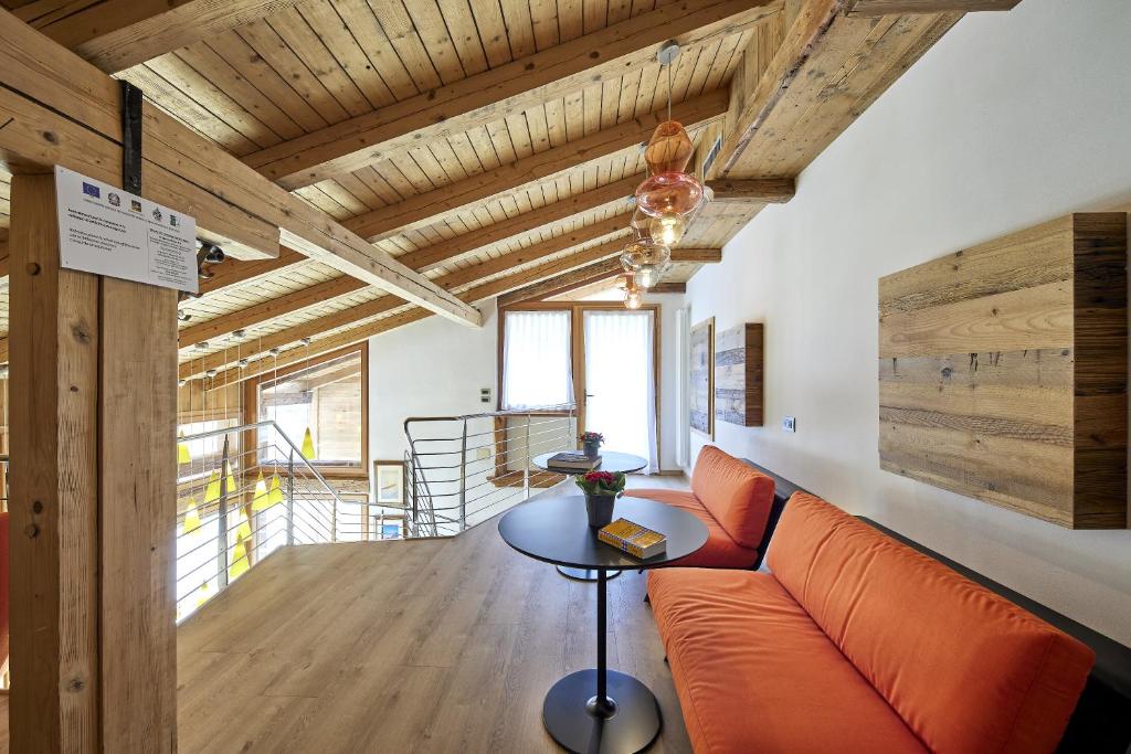Posezení v ubytování Locanda Boton D'Oro
