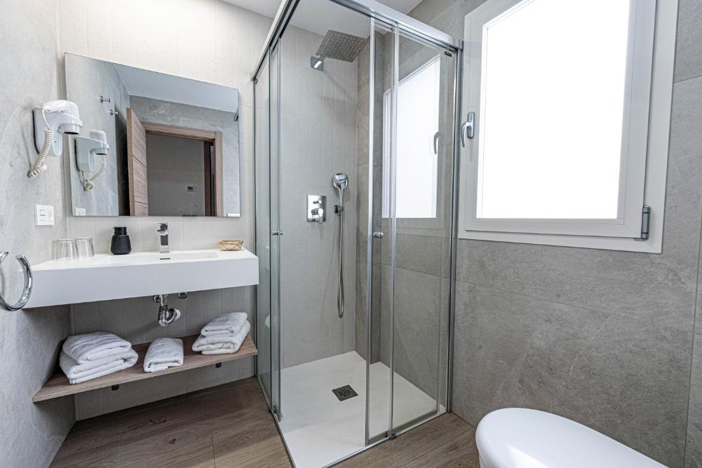 Kúpeľňa v ubytovaní Hostal Boutique Aurora