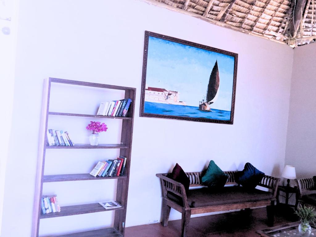 Posezení v ubytování Mandarin Resort Zanzibar