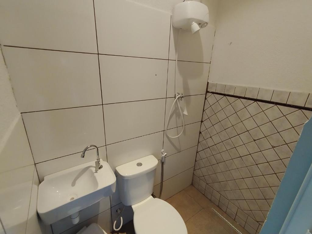 A bathroom at Pousada Indi