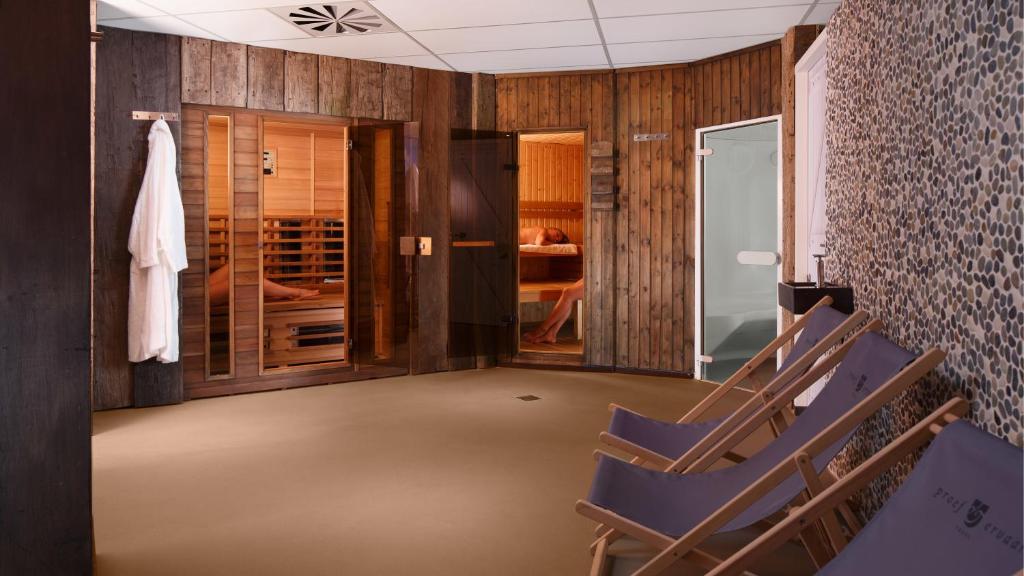 Posezení v ubytování Hotel Greenside Texel