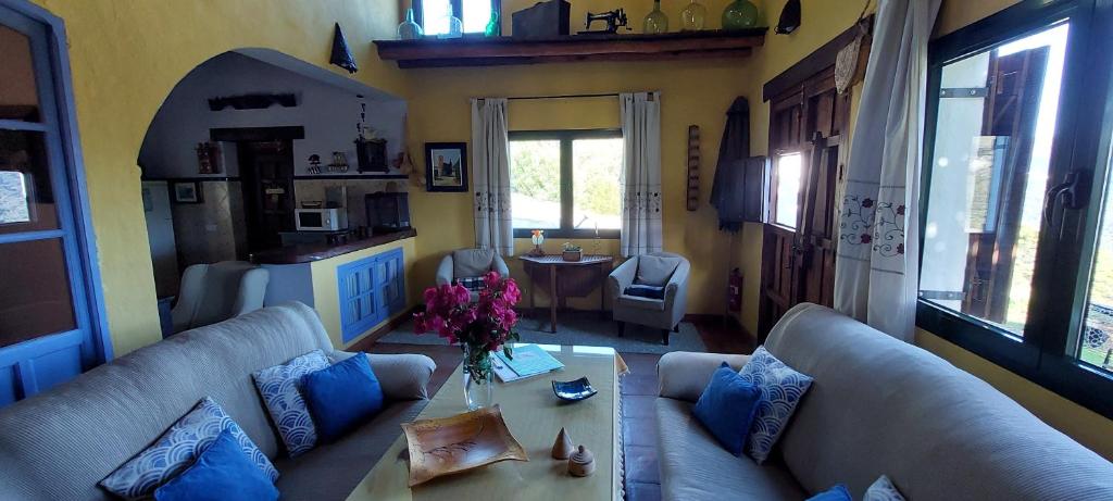 A seating area at La Casa de la Era