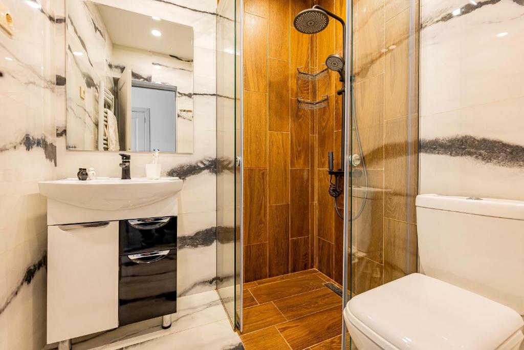 Koupelna v ubytování Taniqinn Dilijan Hotel