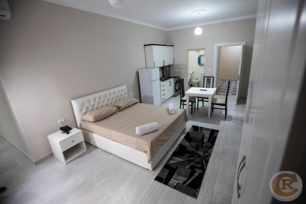 Kuchyň nebo kuchyňský kout v ubytování Colombo Residence Rooms