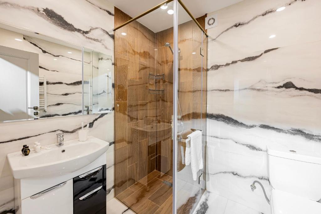 Koupelna v ubytování Taniqinn Dilijan Hotel